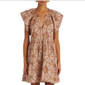 Marie Oliver Kara Dress in Nouveau Mosaic, Size Small
